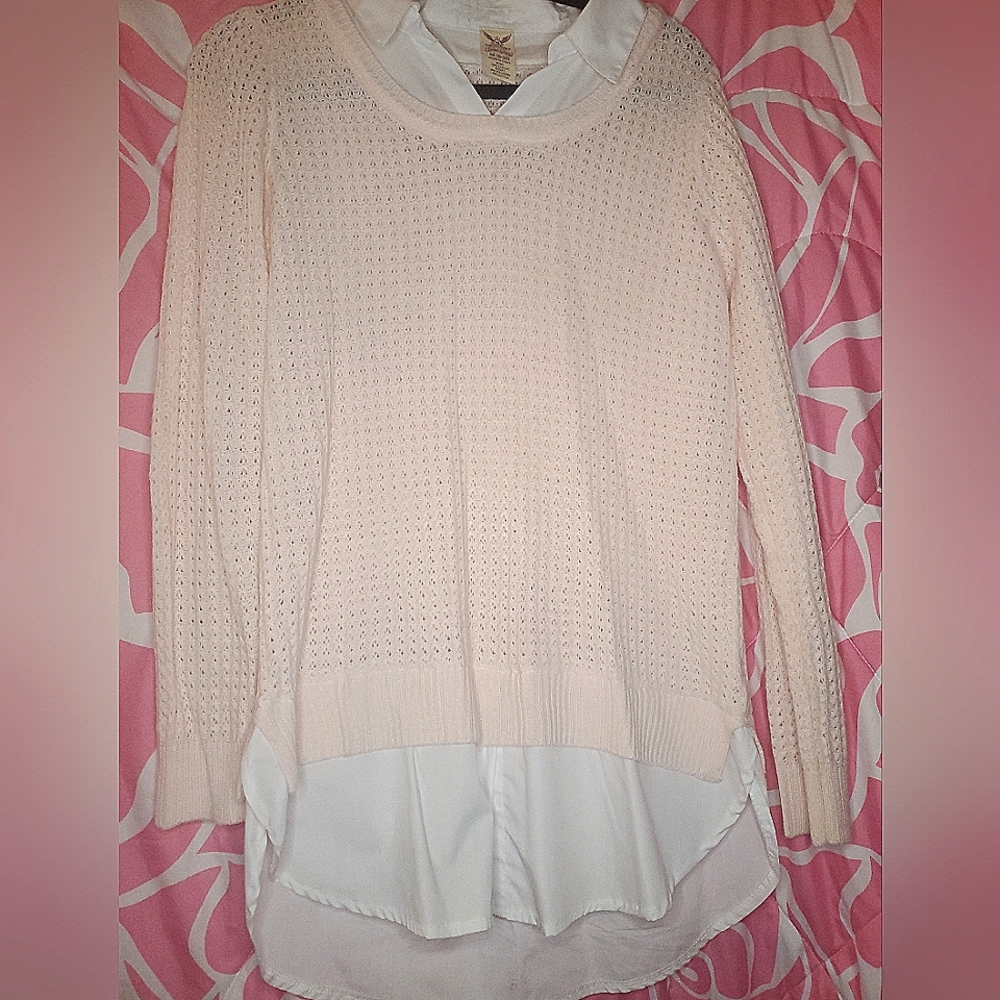 Faded Glory Collared Sweater
